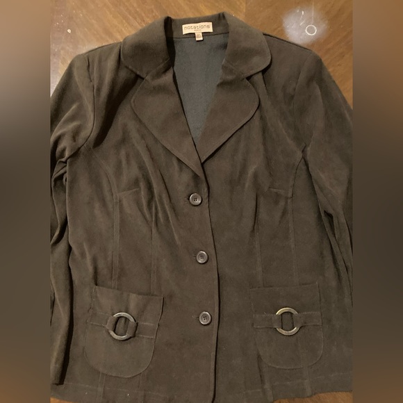 Vintage  Ladies Size 2X Notations Women Button Up Blazer - Picture 12 of 16